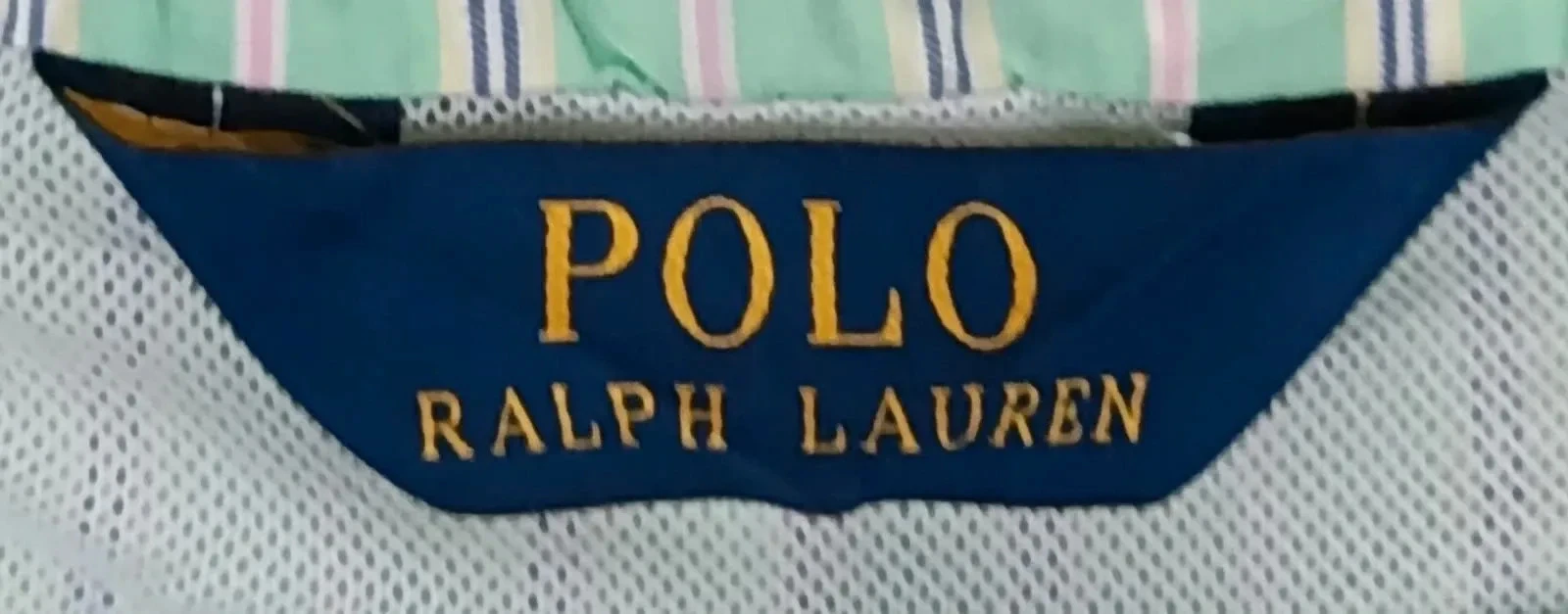 Polo Ralph Lauren Green Striped Swim Trunks Size XXL – photo 13